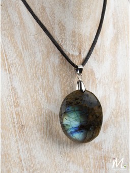 Collier Labradorite - Rond